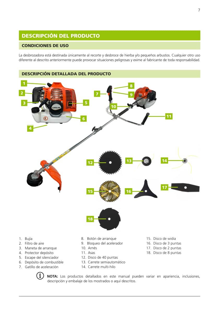 Manual de usuario - página 7